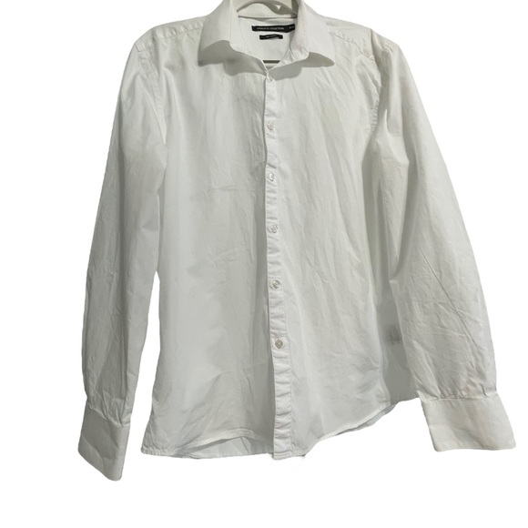 Lafayette Collection women LS Button Down Shirt size 41/42 - Picture 8 of 15